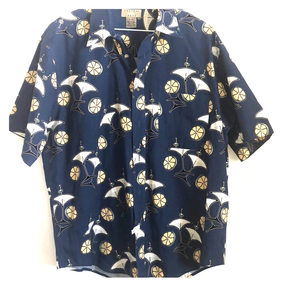 🍋🍸 Natural Issue Wrinkle Free Button down🍸🍋